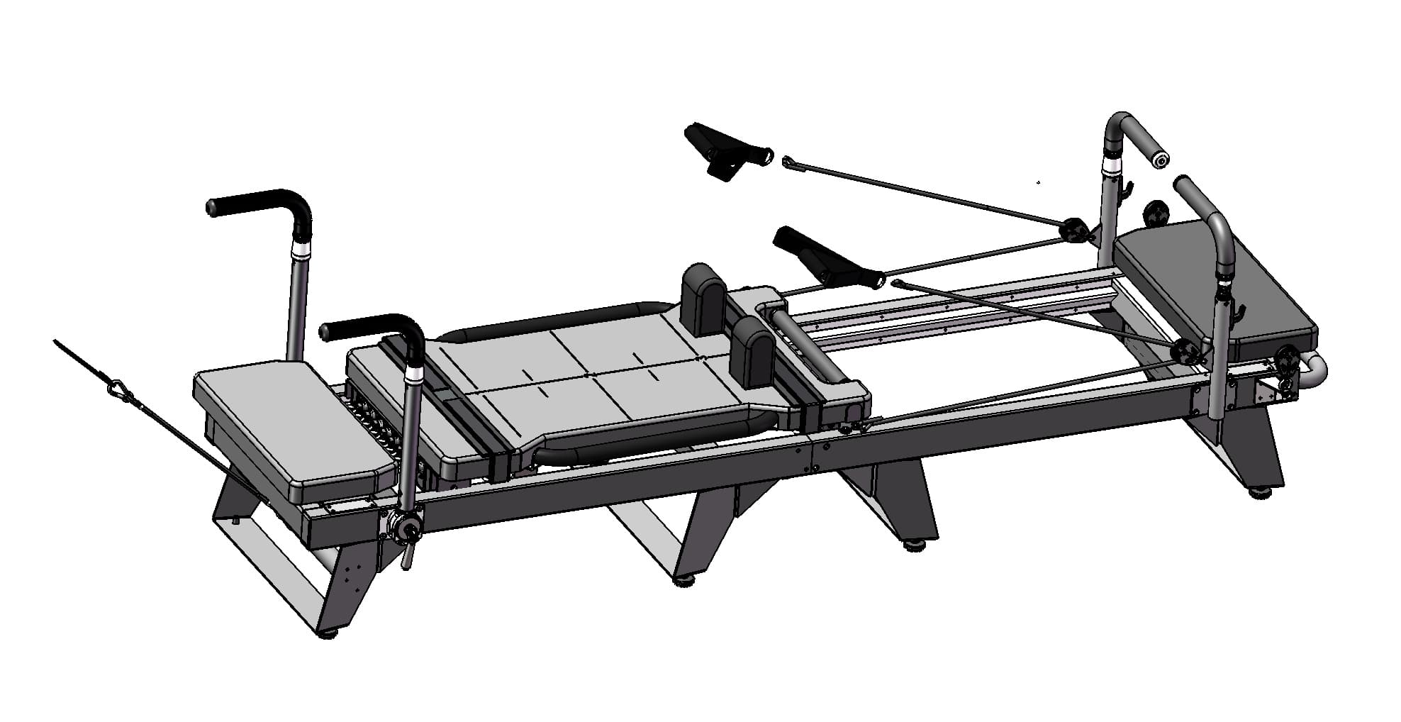 TX 4.0 compact reformer — engineering render